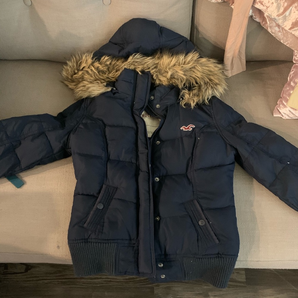 Hollister puffer jacket